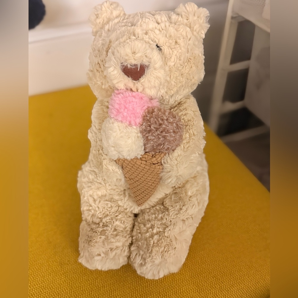 Jellycat Oatus Bear • NYC EXCLUSIVE • NWT • Bartholomew Bear Ice Cream